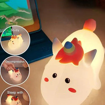 Unicorn premium quality silicone night lamp