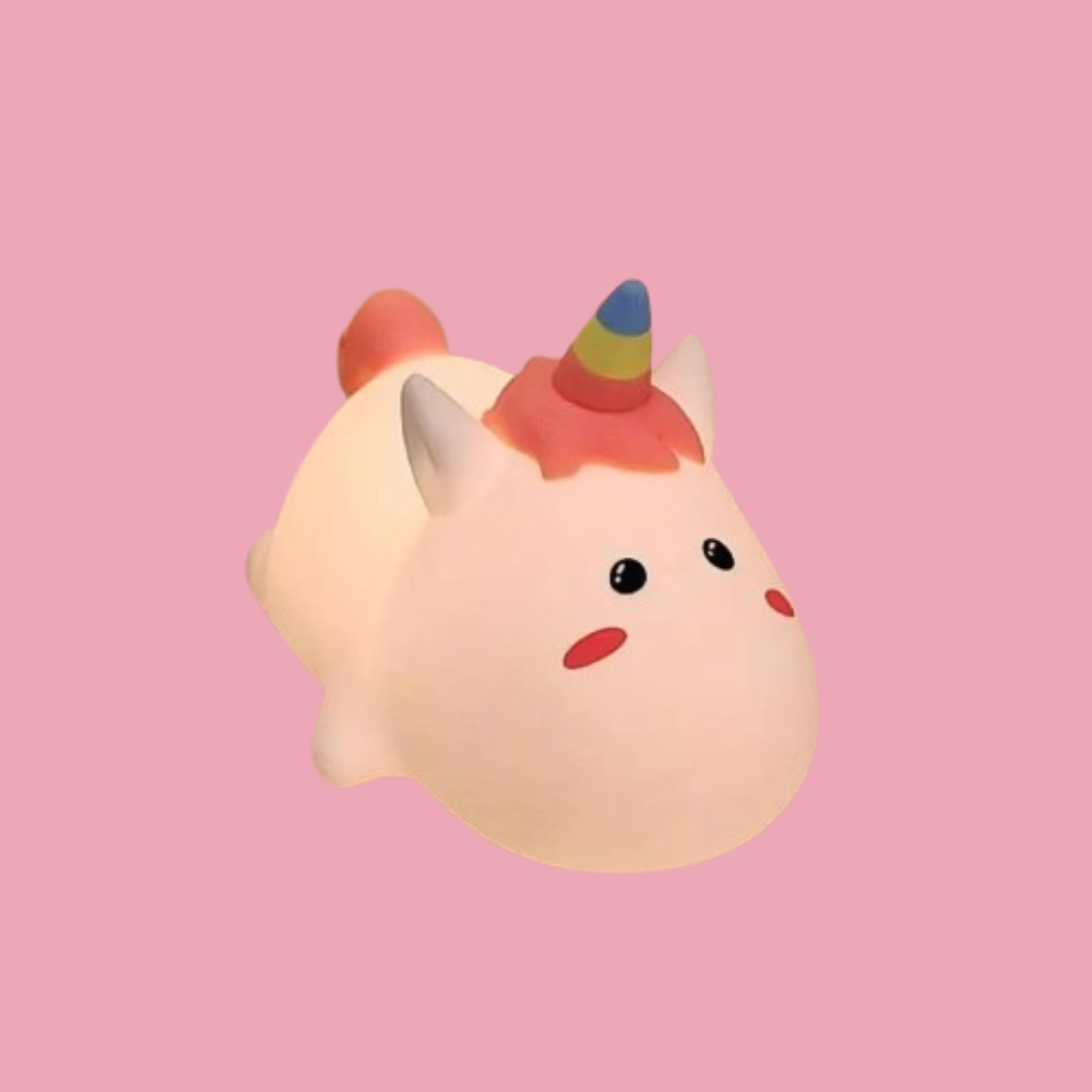 Unicorn premium quality silicone night lamp