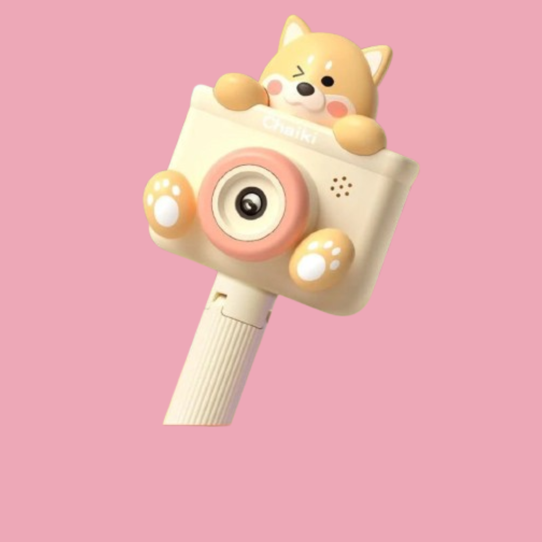 Juniour glam cam Stylist Kids camera with tripods