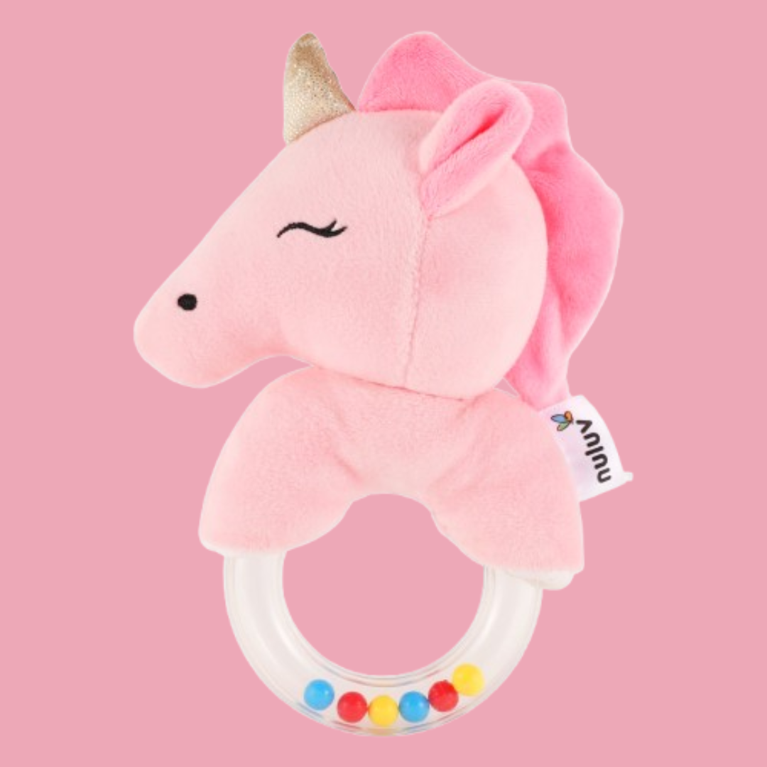 Nuluv Playtime Unicorn Ring Rattle