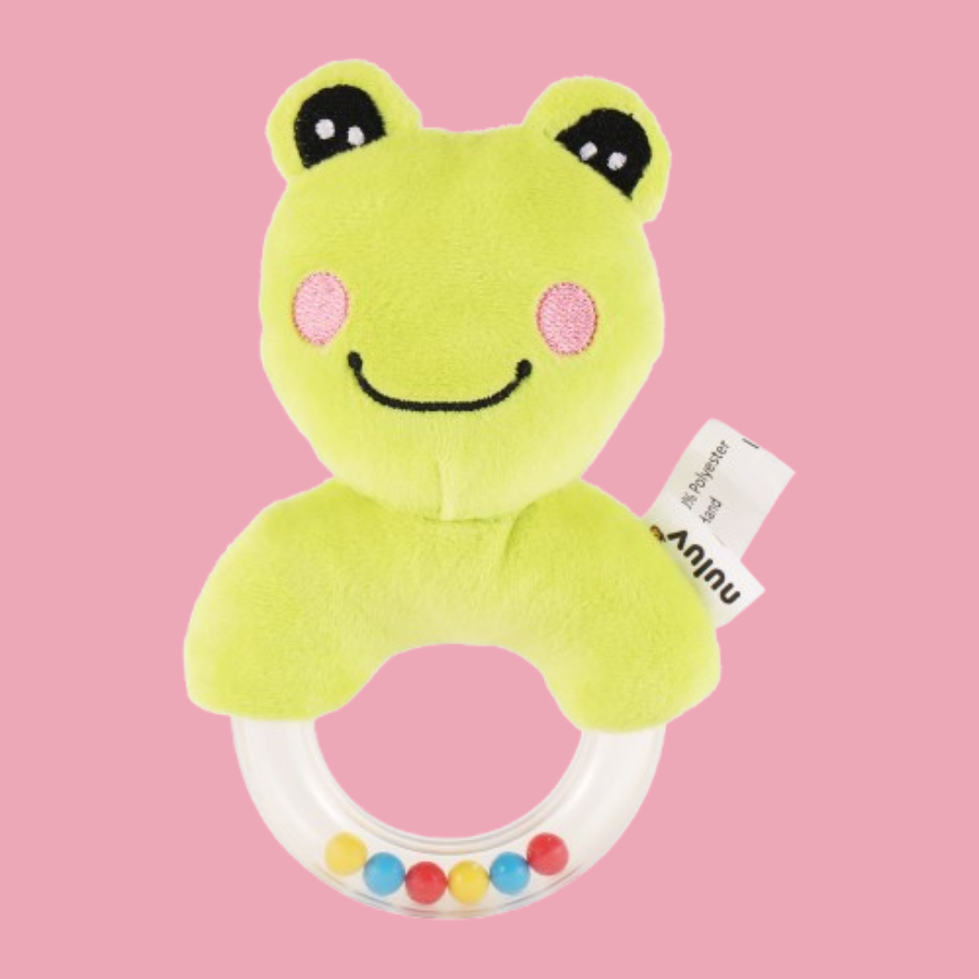 Nuluv Playtime Frog Ring Rattle