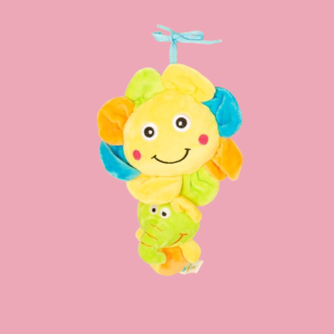 Sunflower Yellow Pulling Toy