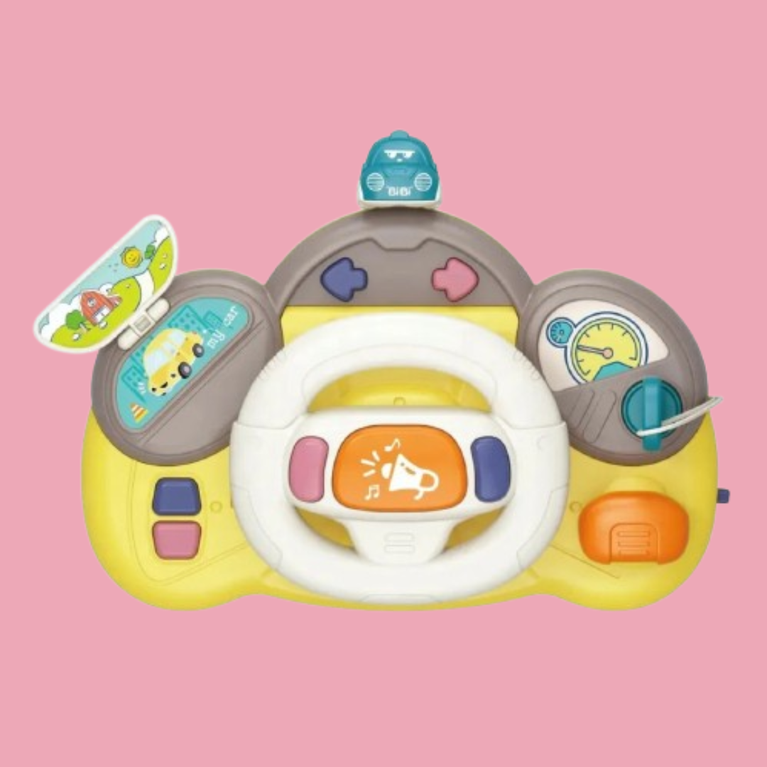Simulated steering wheel for your kiddos