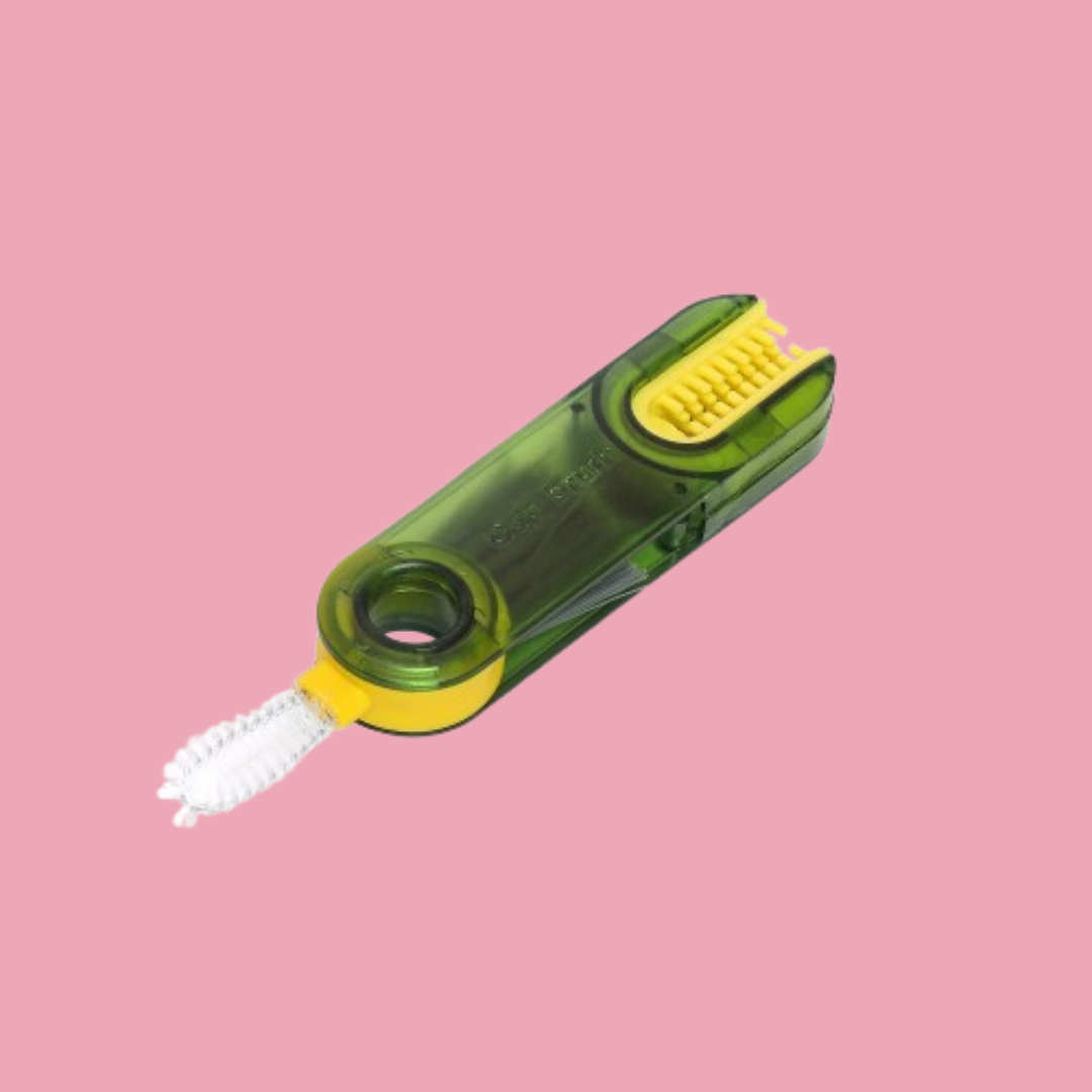 3-in-1 U-Shaped Cup Mouth Cleaning Brush - Kids Park