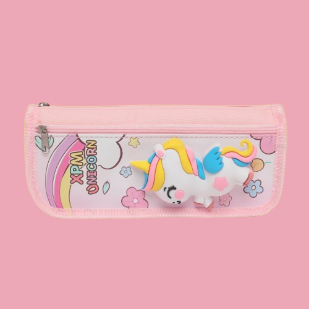 Unicorn soft 3D pouch (random unicorn)