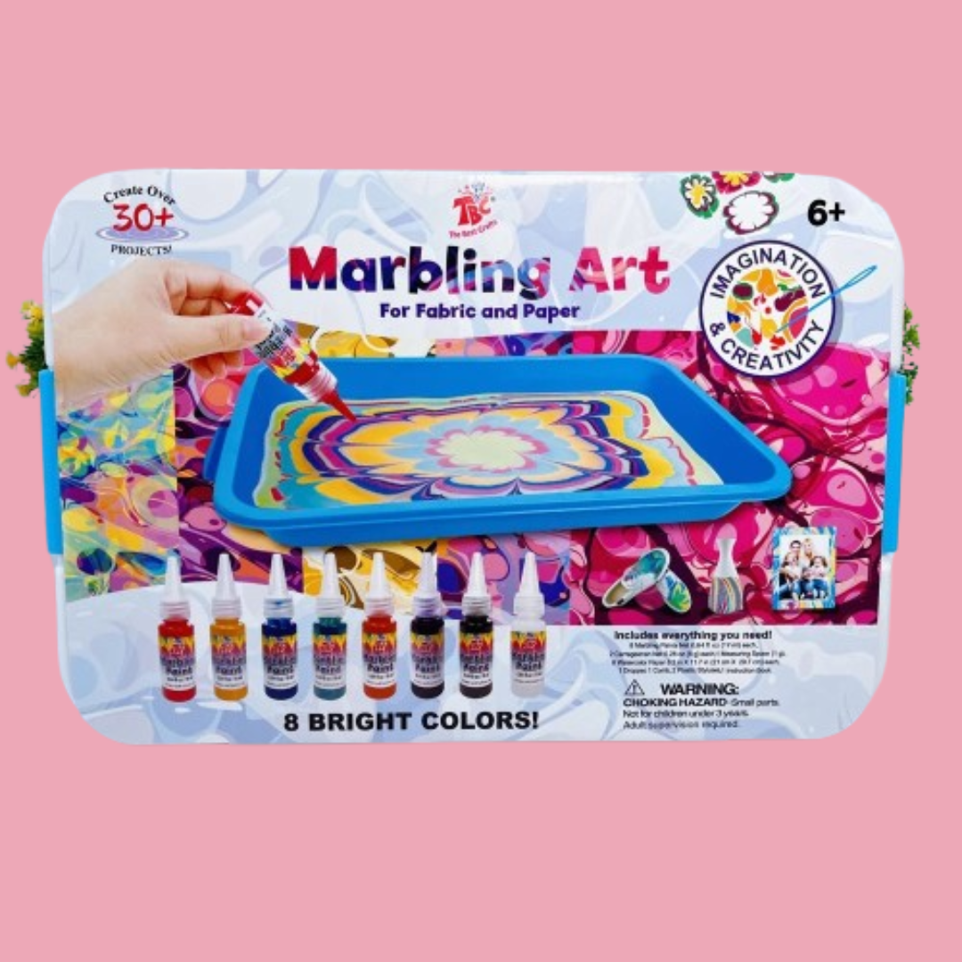 Marbling art fun for your kiddos!