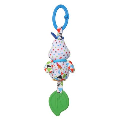 Chicken White Hanging Toy With Vibrations With Teether