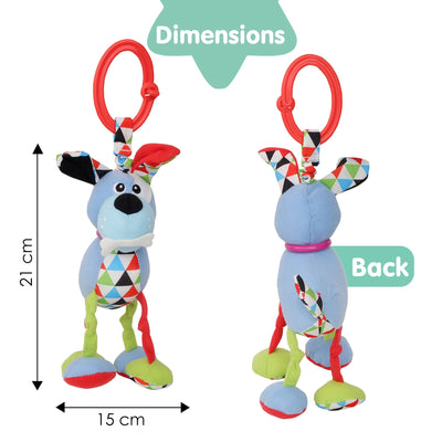 Puppy Blue Hanging Toy With Vibrations