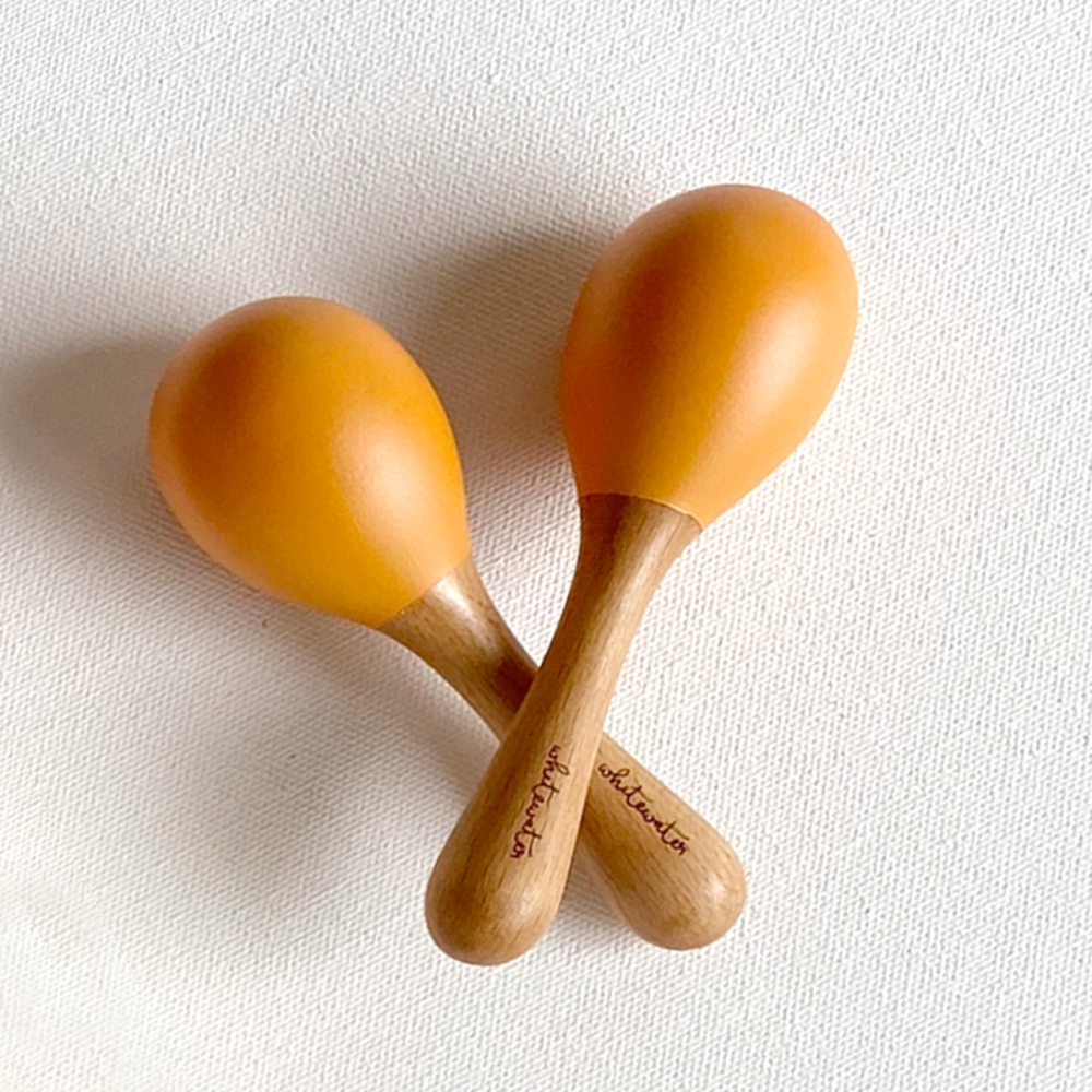 Whitewater Kids Wooden Maracas (Set of 2)