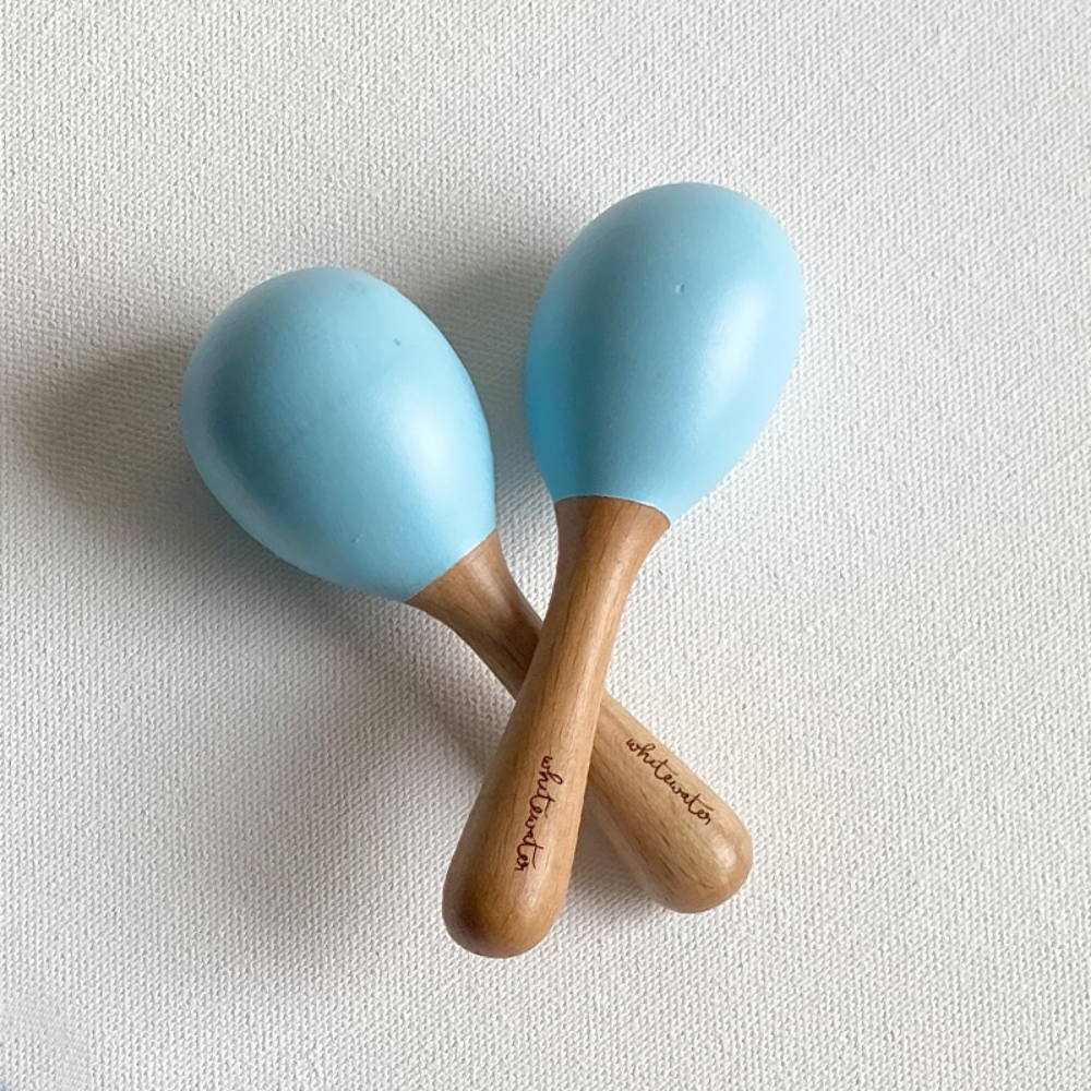 Whitewater Kids Wooden Maracas (Set of 2)