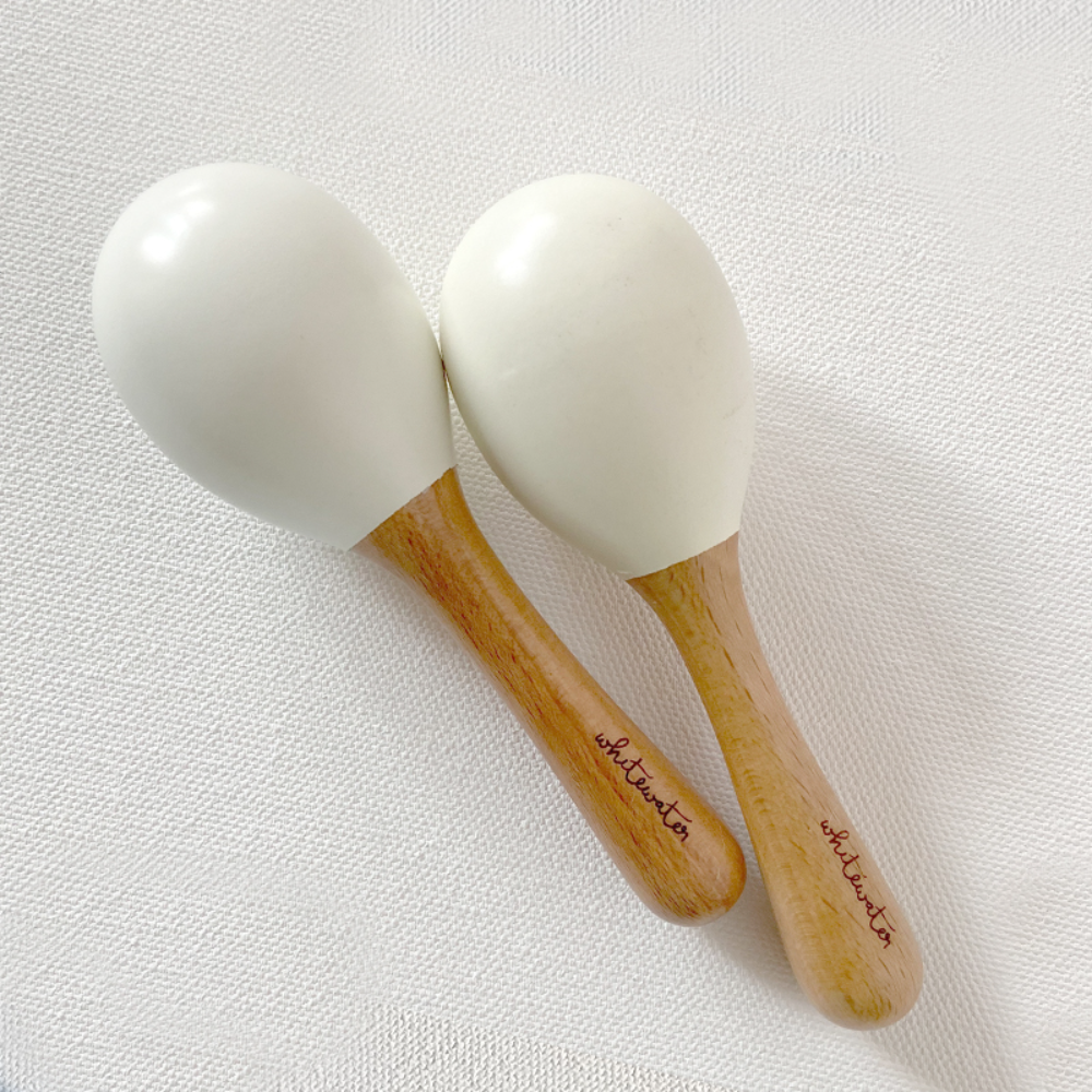 Whitewater Kids Wooden Maracas (Set of 2)