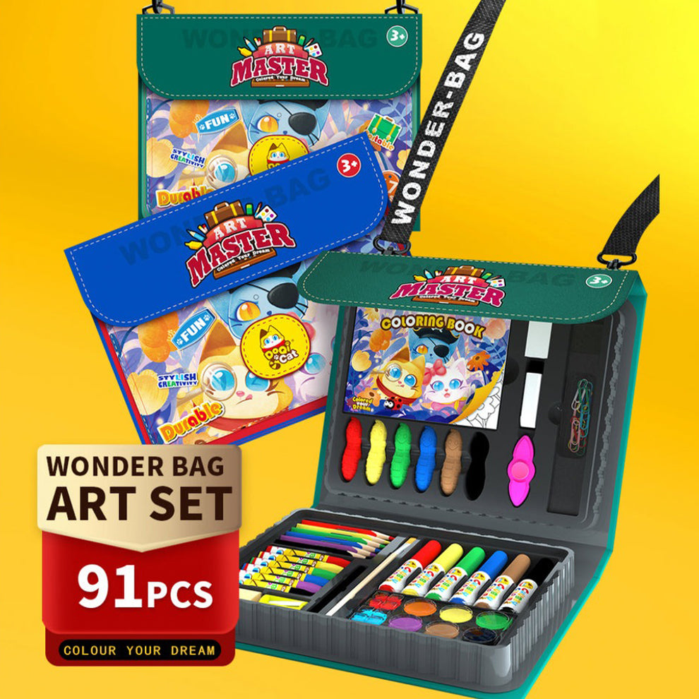 Wonderbag art master 91 pcs premium gifting set