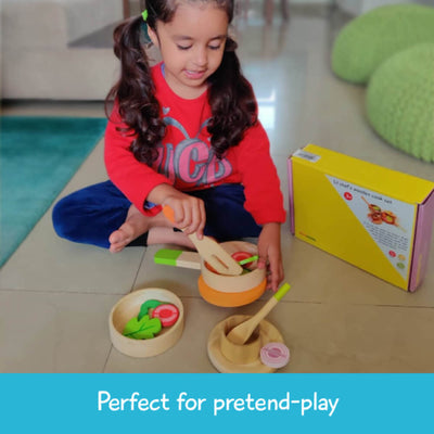 Lil Chef's Wooden Cooking Set