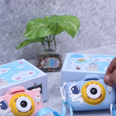 Space fun camera for kids  -1080p | Auto Focus and games